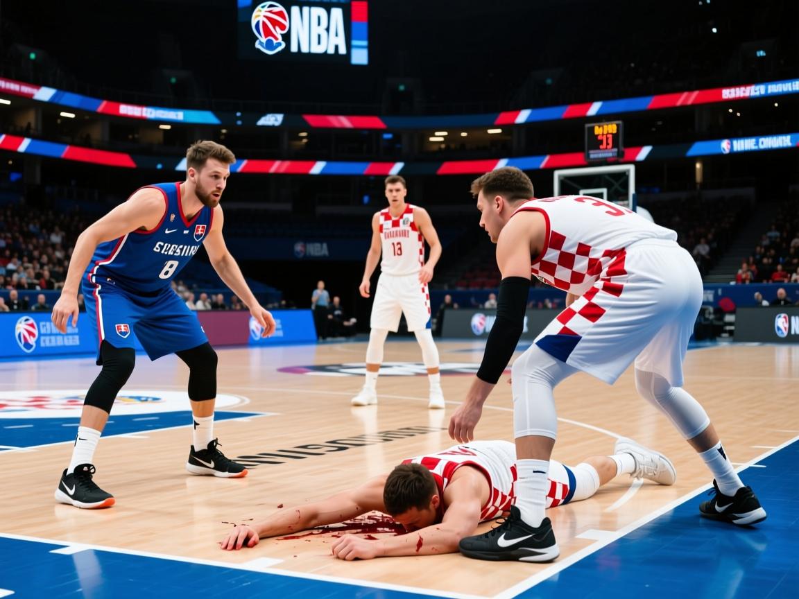 斯洛伐克队在客场与克罗地亚对决,最终-失利 第3张